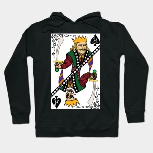 King Of Spades Black Mask Hoodie